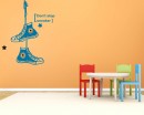 Sneakers Nursery Vinyl Decal Children Sticker